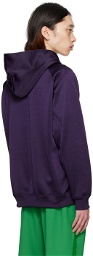 NEEDLES Purple Zip Hoodie