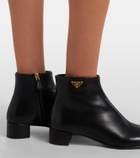 Prada Leather ankle boots