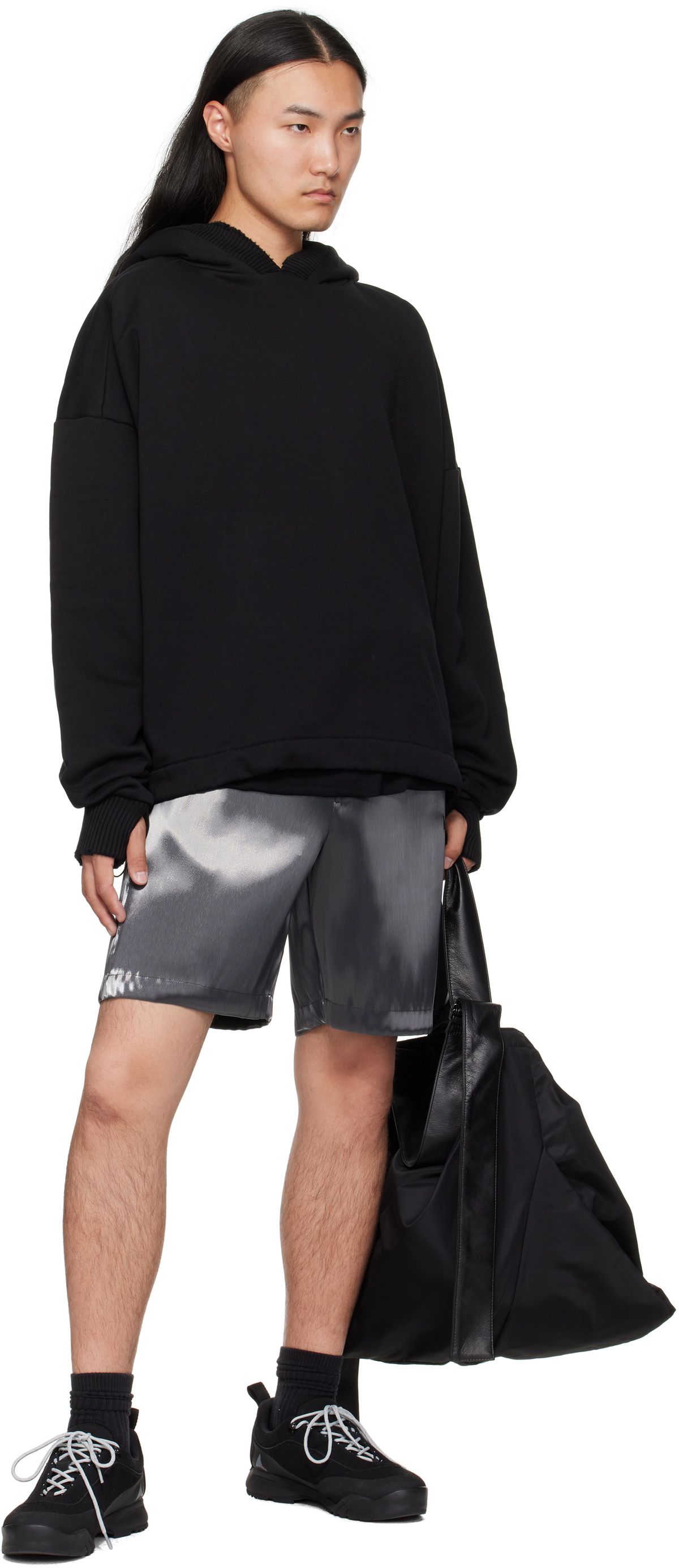 thom/krom Black M S 186 Hoodie