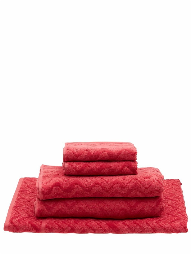 Photo: MISSONI HOME Set Of 5 Rex Cotton Towels
