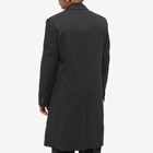 Raf Simons Men's Classic Double Breasted Coat in Black