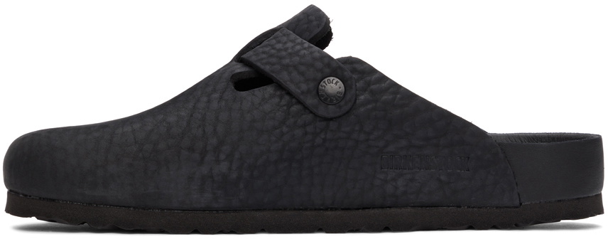 Birkenstock boston exquisite black 2024 leather