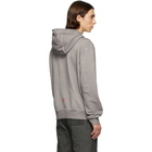 Diesel Red Tag Grey A-Cold-Wall* Edition Garment-Dyed Hoodie