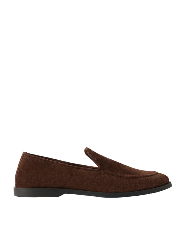 Photo: George Cleverley - Cornwall Suede Loafers - Brown