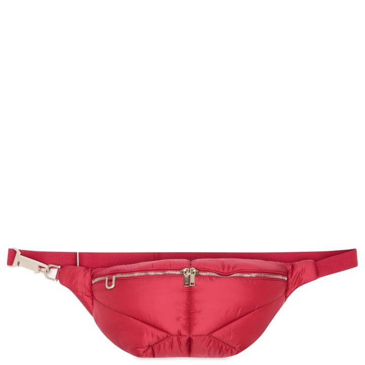 Photo: Rick Owens x Moncler Marsupio Bumbag in Carnelian 