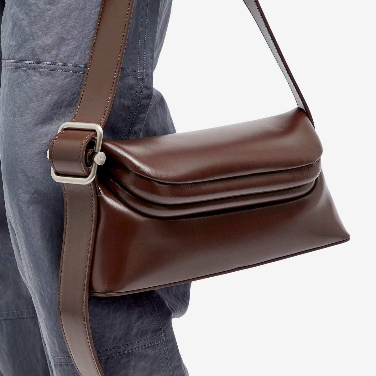 OSOI Women's Folder Brot Bag in Choco Brown OSOI