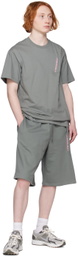 Y/Project Gray Pinched Shorts