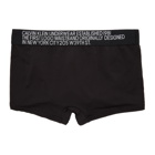 Calvin Klein Underwear Black Statement 1981 Low Rise Boxer Briefs