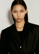 Prada Single-Breasted Light Mohair Jacket