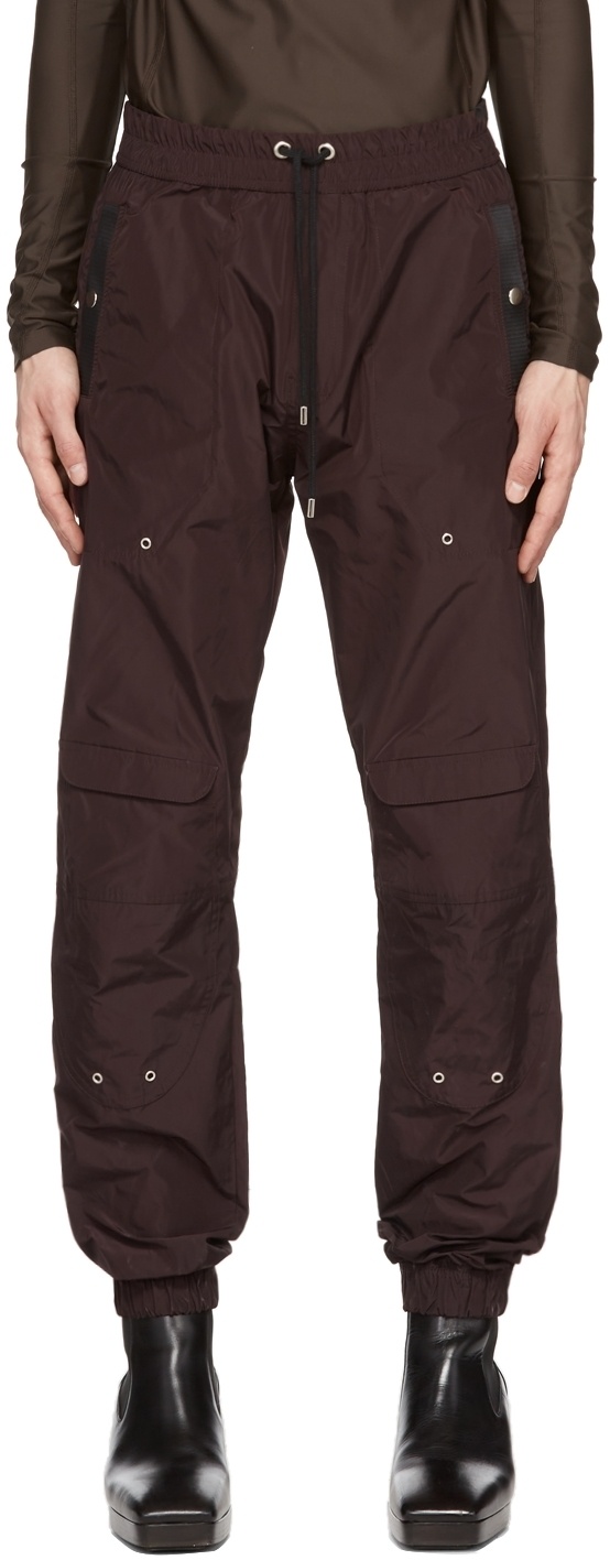 Photo: GmbH Brown Nylon Compact Sweatpants