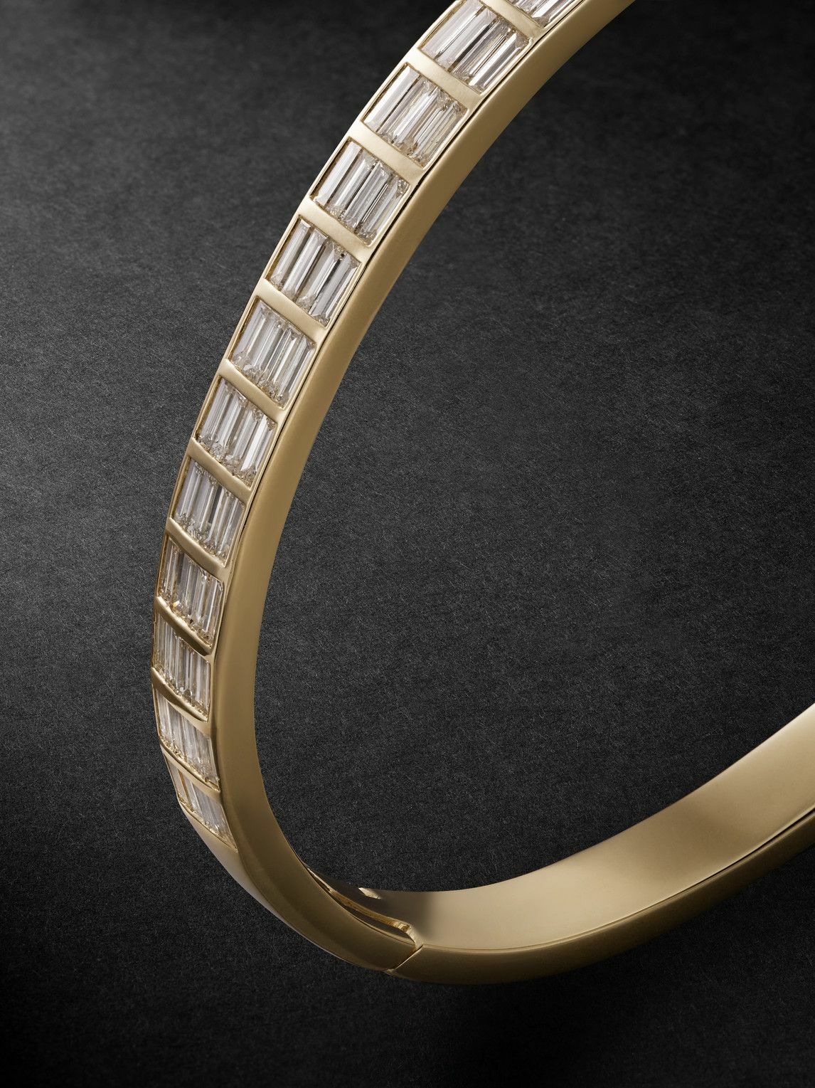 KOLOURS JEWELRY - Luna Gold Diamond Bangle