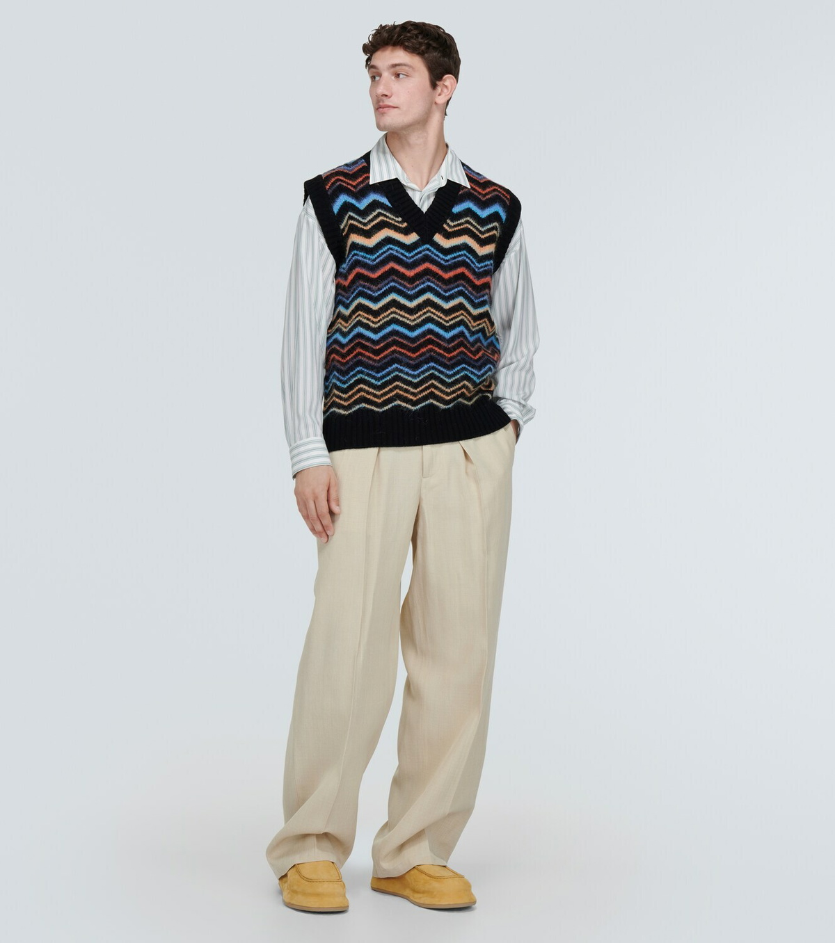 Missoni Zig Zag sweater vest