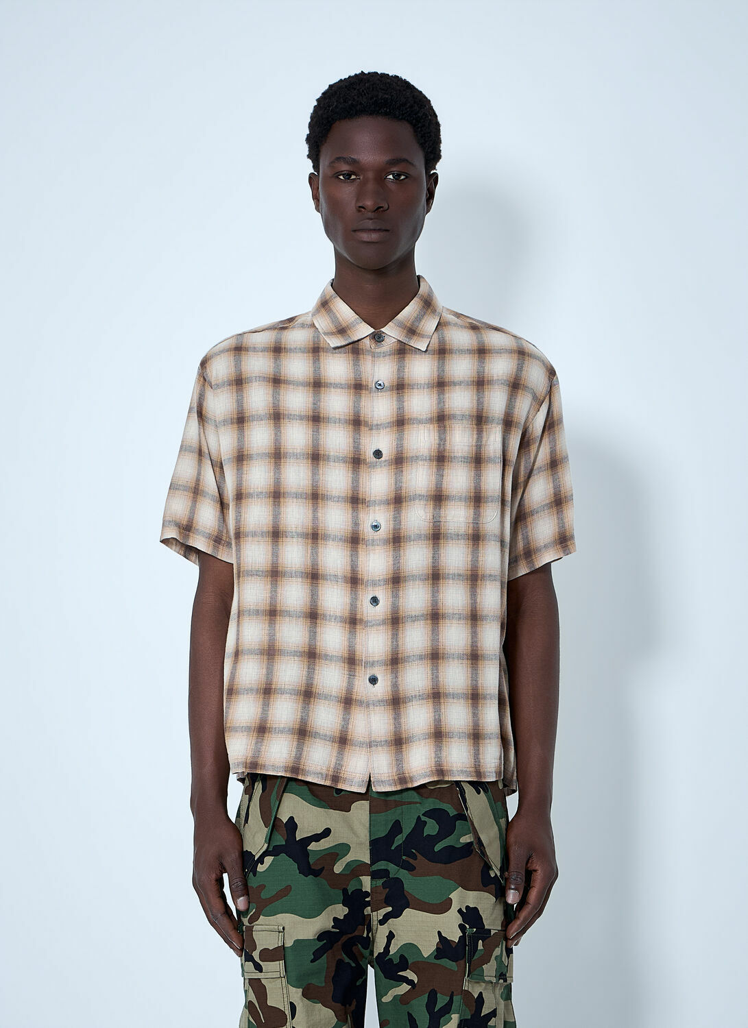 Stüssy Short-Sleeve Check Shirt