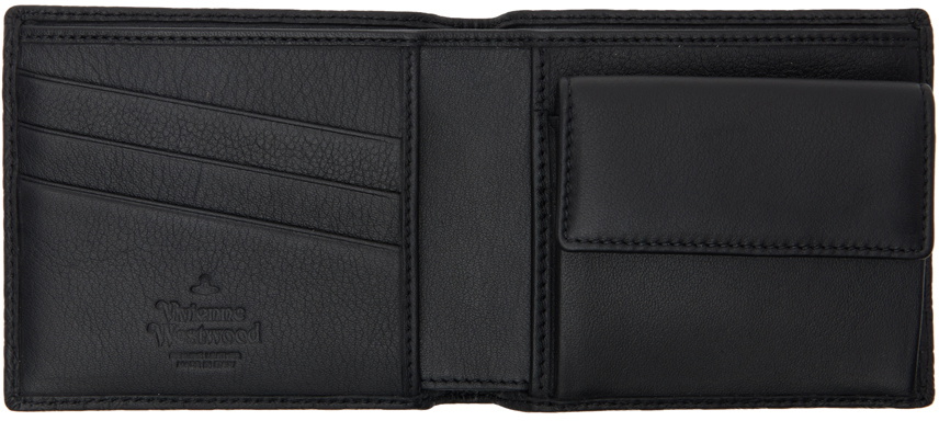 WESTWOOD black leather wallet