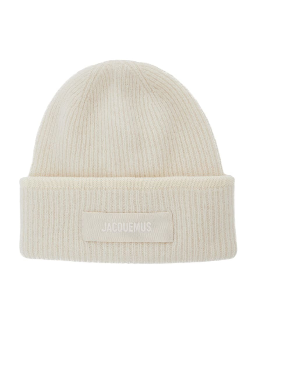 関税込◆JACQUEMUS◆Le Bonnet Gros Grain ウール ビーニー Le Bonnet Gros Grain wool-blend beanie in grey - Jacquemus