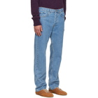Dries Van Noten Blue Straight Jeans