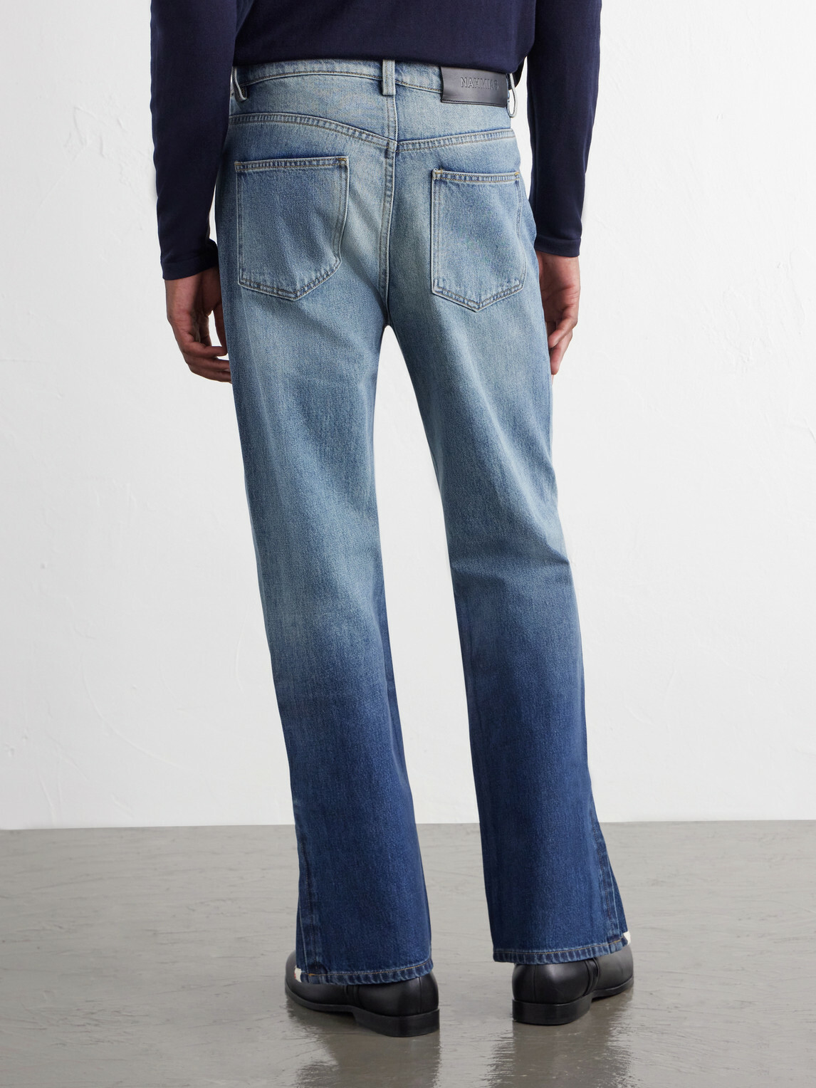 NAHMIAS - High Tide Straight-Leg Jeans - Blue