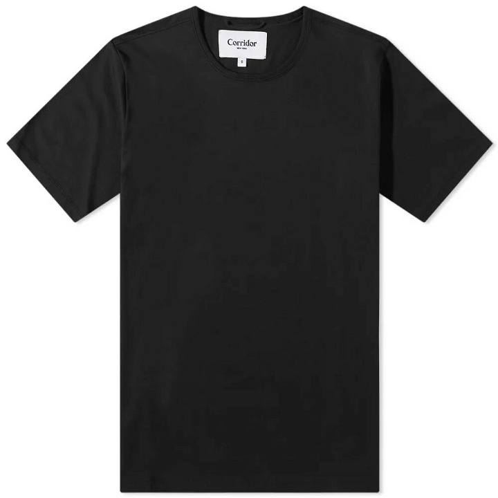 Photo: Corridor Men's Organic Pima T-Shirt in Black