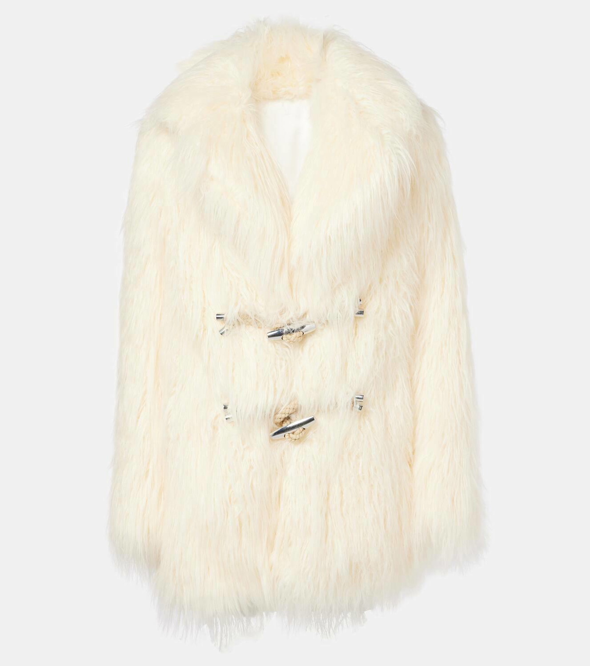 Rabanne Faux shearling jacket