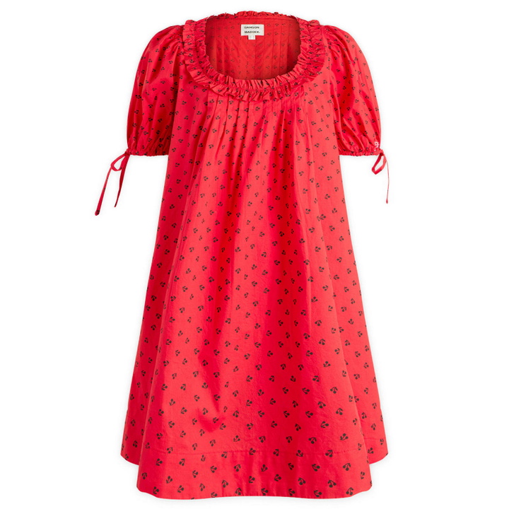 Photo: Damson Madder Women's Jemima Mini Dress in Red