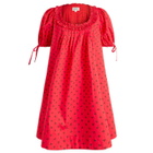 Damson Madder Women's Jemima Mini Dress in Red