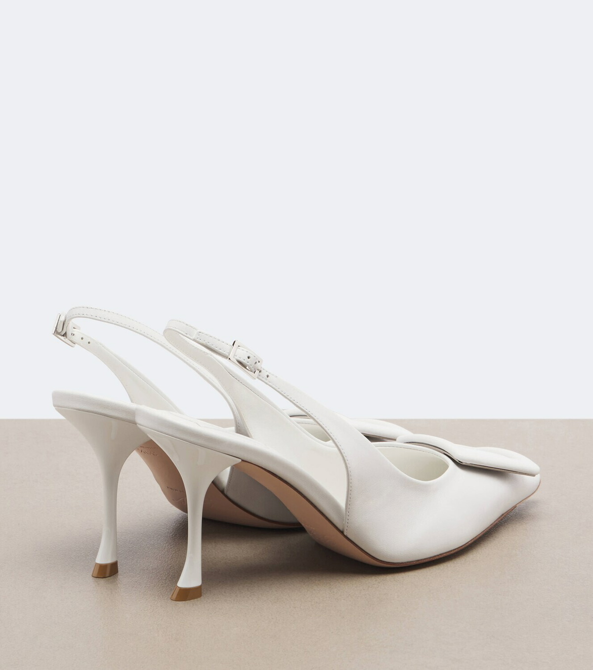 Roger Vivier Viv' In The City leather slingback pumps