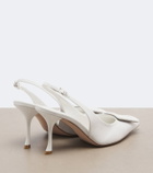 Roger Vivier Viv' In The City leather slingback pumps