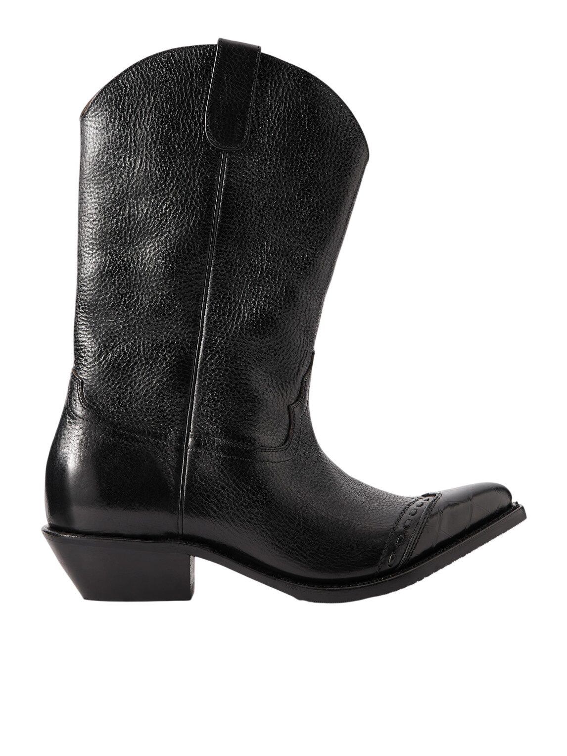 靴 OUR LEGACY CENTER BOOTS Our Legacy - Center Leather Chelsea Boots - Brown Our Legacy
