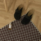 Baina Beppu Bath Mat in Cement/Rhus 