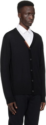 Paul Smith Black Striped Cardigan