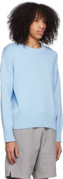 AMI Paris Blue Ami de Cœur Sweater