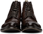 Officine Creative Brown Anatomia 13 Boots