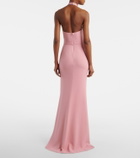 Elie Saab Halterneck cady gown