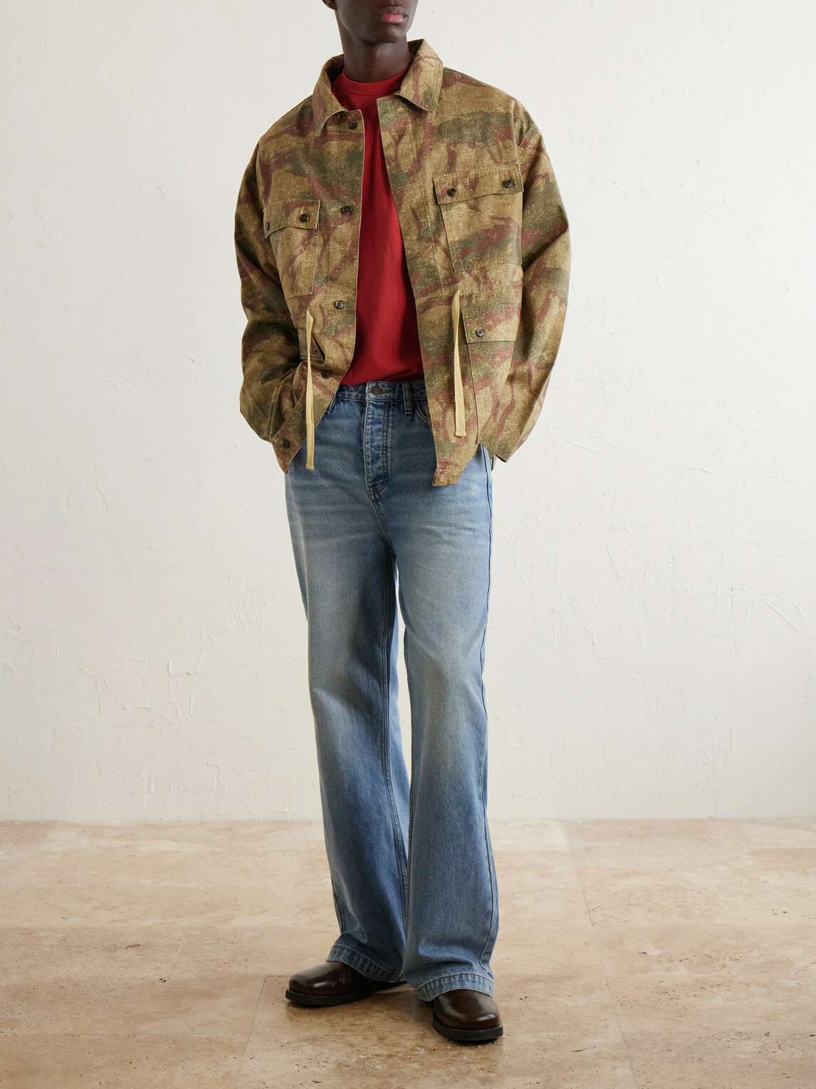 MANAAKI - Keni Straight-Leg Jeans - Blue