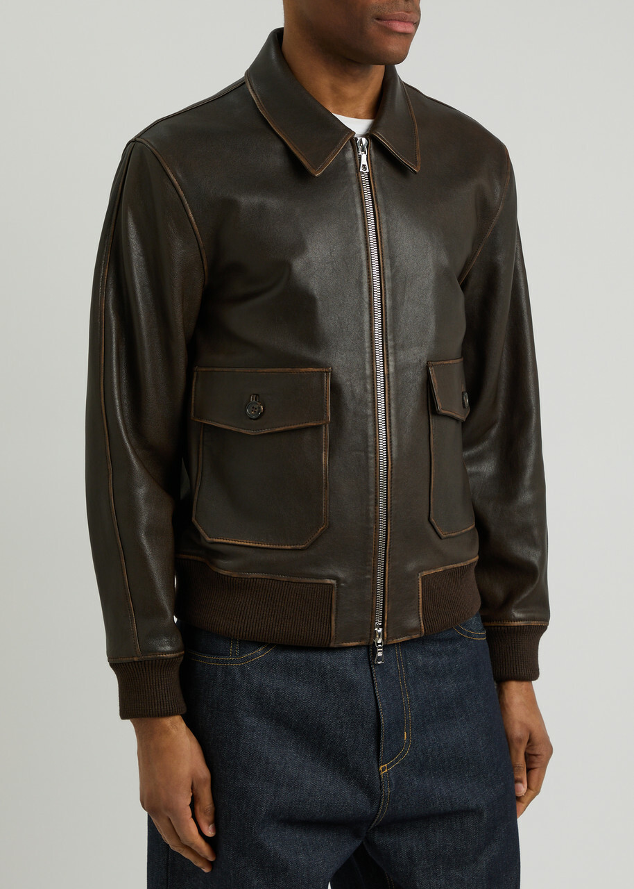 Officine Generaleレザージャケット OG - Homme | Men's leathers – Officine Générale