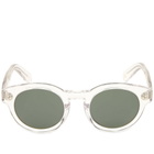 Moscot Women's Grunya Sunglasses in Crystal/G-15