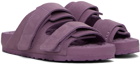 Tekla Purple Birkenstock Edition Uji Sandals