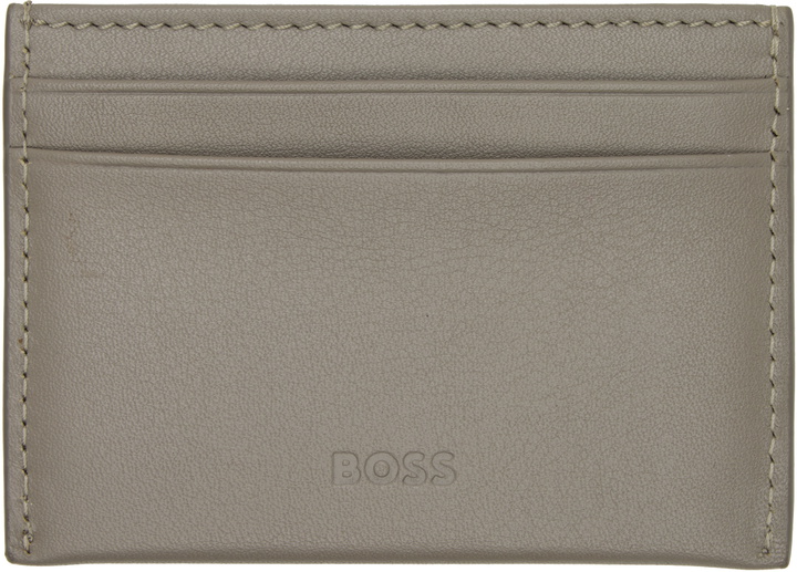 Photo: BOSS Taupe Aston Martin Edition Wing Card Holder