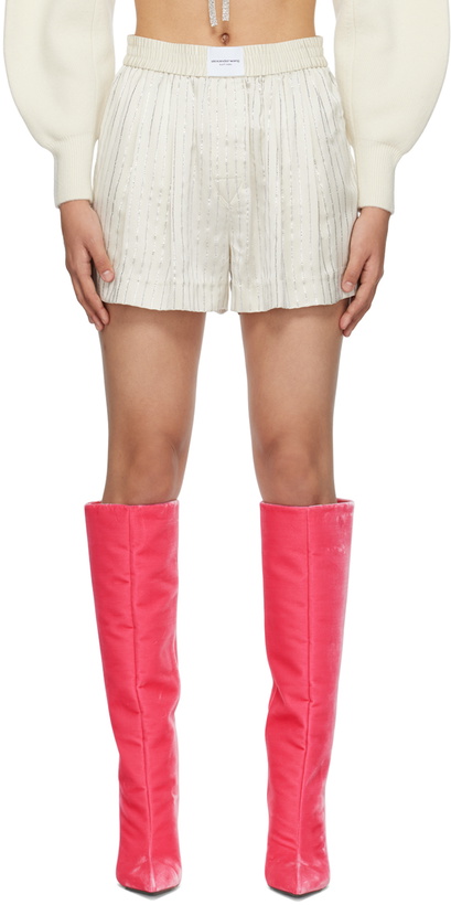 Photo: Alexander Wang Beige Boxer Shorts