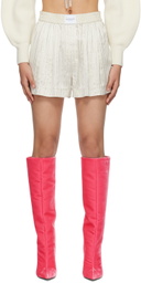 Alexander Wang Beige Boxer Shorts