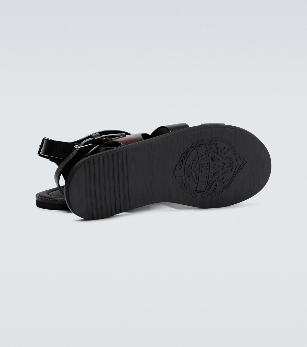 Berluti Sifnos Scritto leather sandals