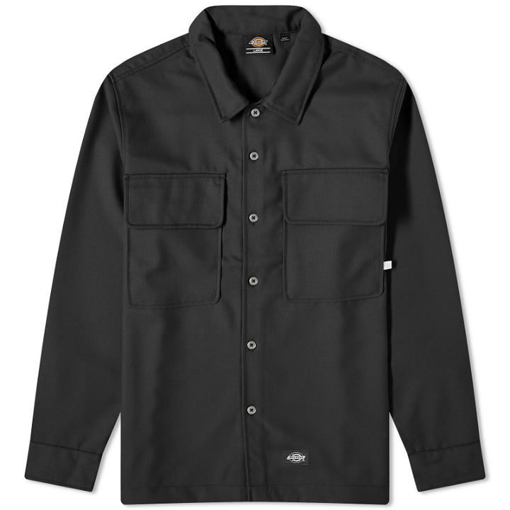 Photo: Dickies Men's Premium Collection Work Overshirt in Black