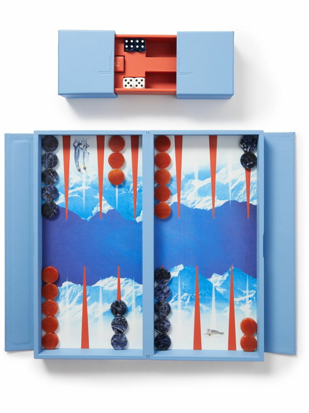 Photo: Alexandra Llewellyn - Polar Travel Leather Backgammon Set