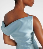 Solace London Ellison satin cocktail dress