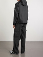 Stone Island - STONE ISLAND GHOST Cotton Hooded Parka - Black