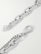 McQueen - Sling Palladium-Coated Necklace