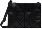 BAO BAO ISSEY MIYAKE Black Font Crossbody Bag