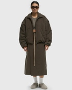 Fear of God Essentials MILITARY NYLON BOMBER JACKET Brown Women