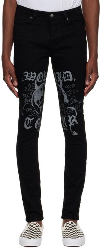 Photo: Ksubi Black Van Winkle Devil Jeans