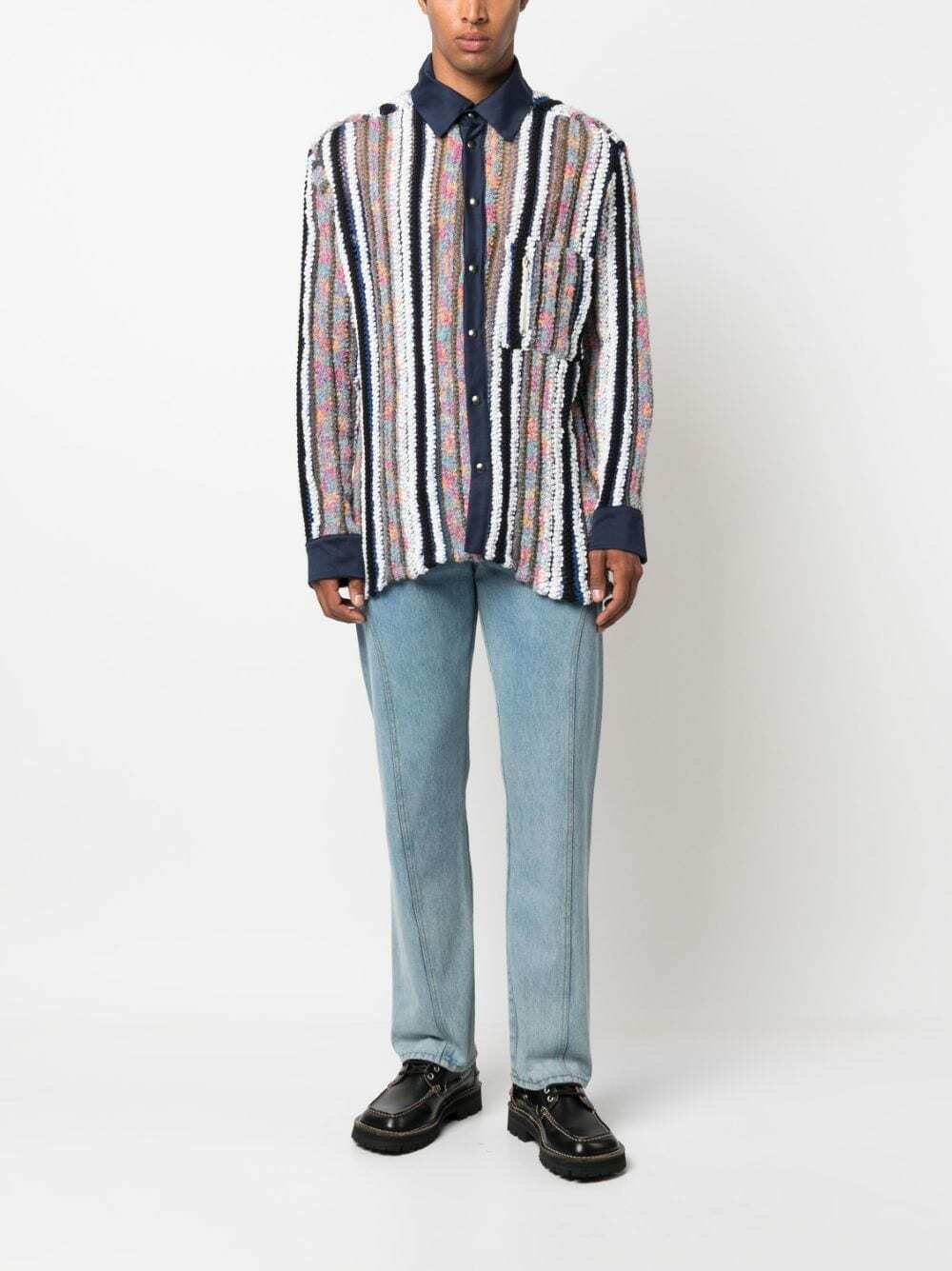 VITELLI - Linen Blend Cotton Shirt